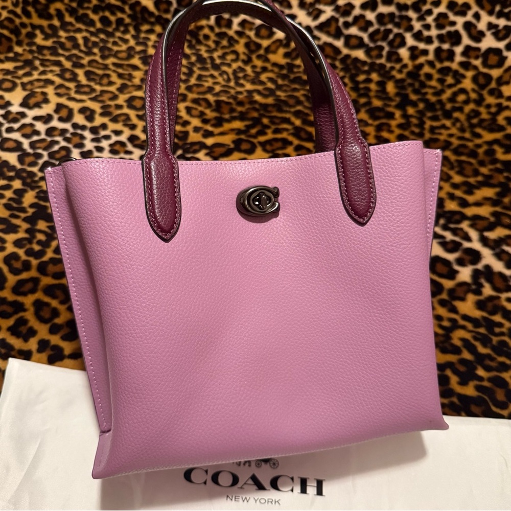 Coach willow tote/purse
